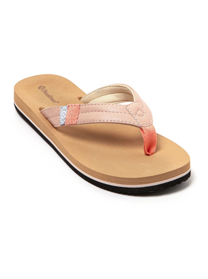Chanclas playa mujer Brasileras suela goma Rosa - Kiabi