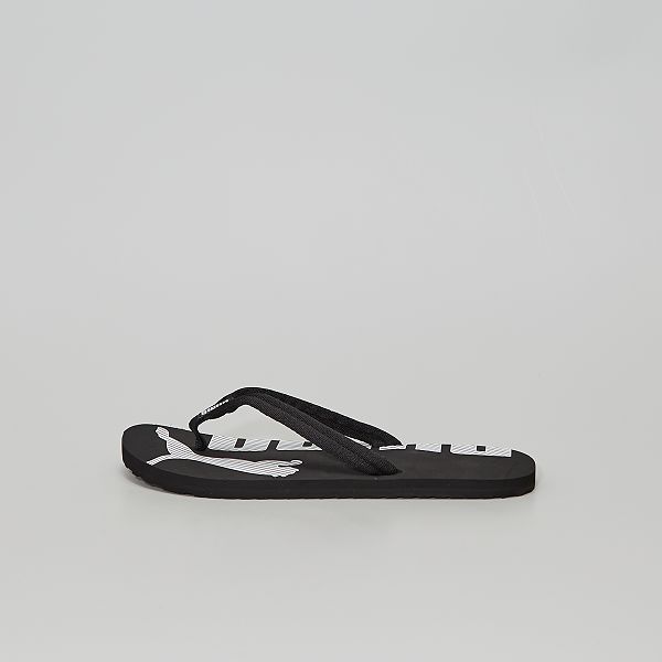 Chanclas 'Puma' Hombre talla S-XXL - NEGRO - Kiabi - 20,00€