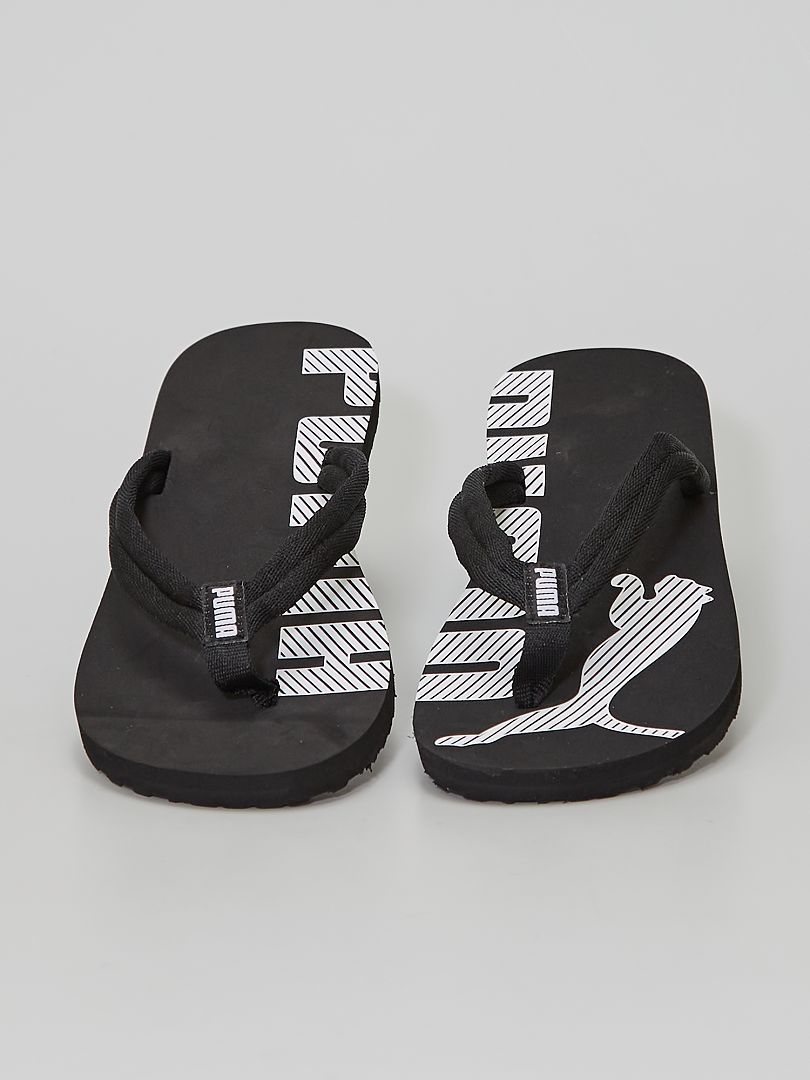 Inmunizar Durante ~ reunirse Chanclas 'Puma' - NEGRO - Kiabi - 20.00€