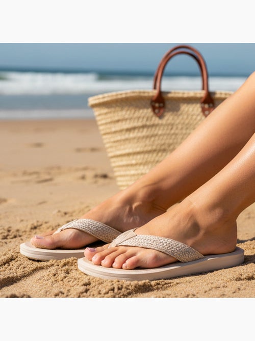 Chanclas Sandalias de playa de verano, ligeras y cómodas suelas de EVA  Isotoner - Kiabi