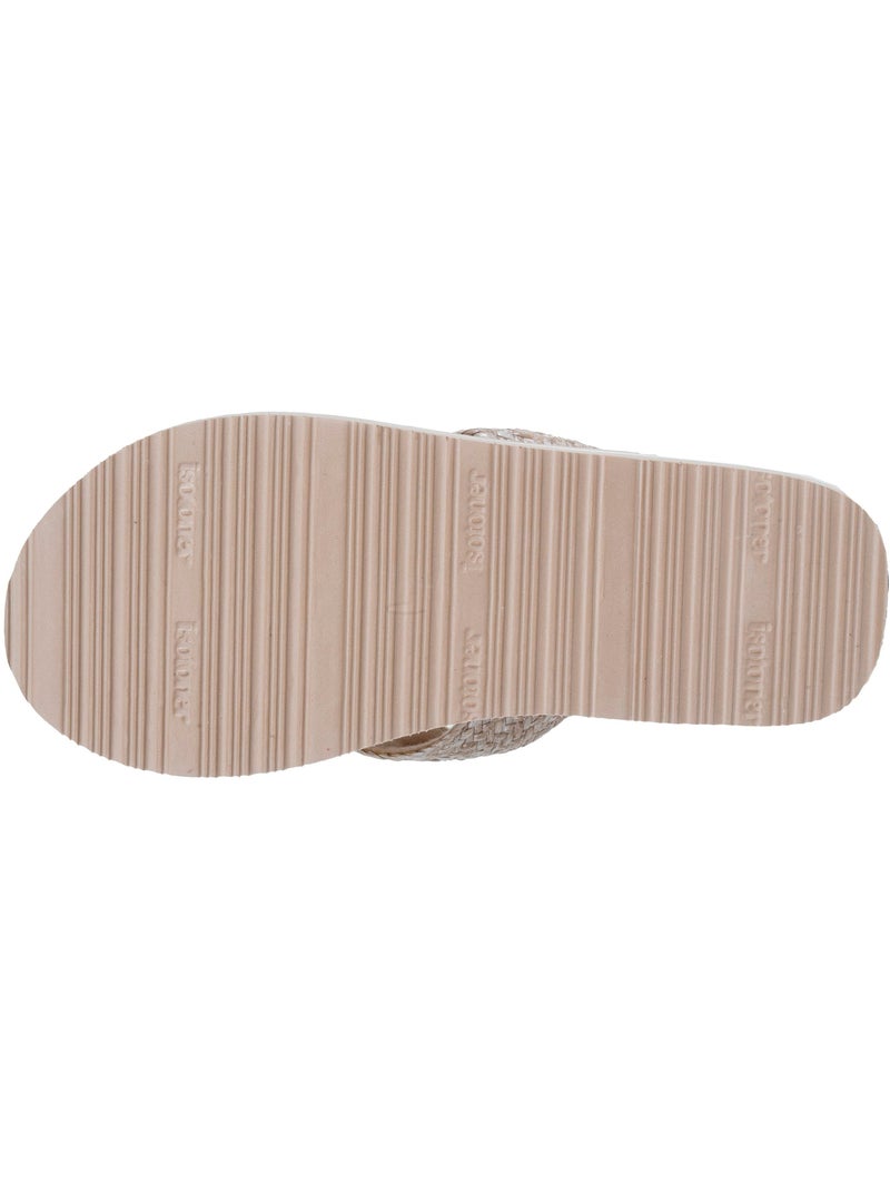 Chanclas Sandalias de playa de verano, ligeras y cómodas suelas de EVA  Isotoner Beige - Kiabi