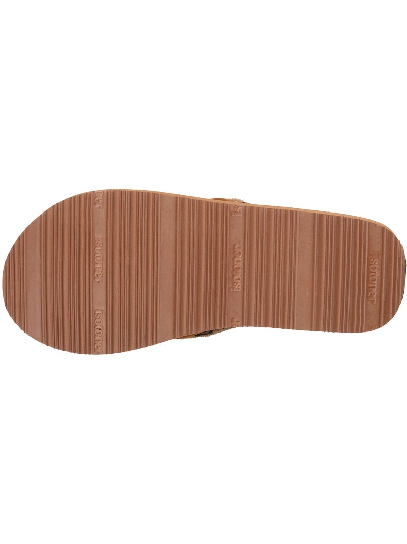 Chanclas Sandalias de playa de verano, ligeras y cómodas suelas de EVA  Isotoner Marrón - Kiabi