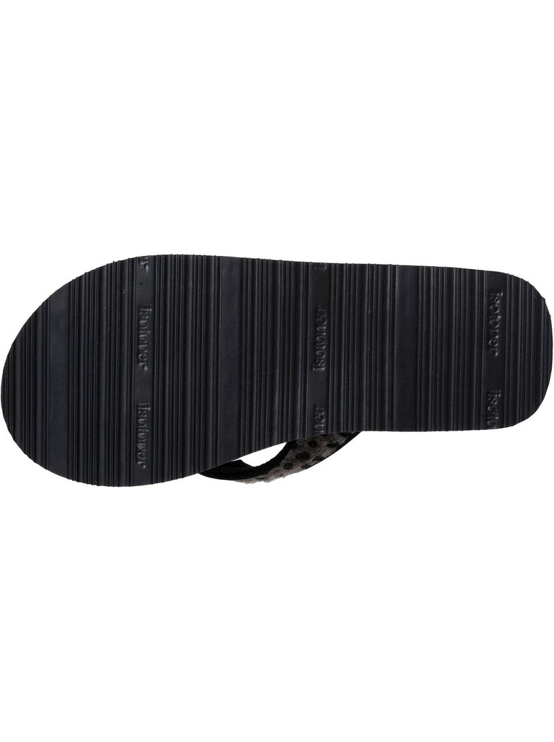 Chanclas Sandalias de playa de verano, ligeras y cómodas suelas de EVA  Isotoner Negro Marrón - Kiabi