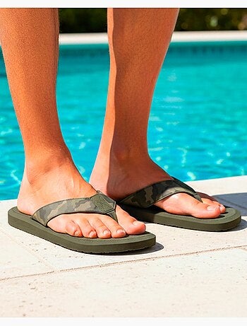 Chanclas Sandalias de playa de verano, suelas ligeras y cómodas Isotoner