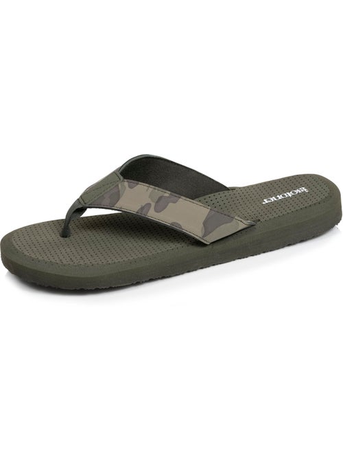 Chanclas Sandalias de playa de verano, suelas ligeras y cómodas Isotoner - Kiabi Chanclas Sandalias de playa de verano, suelas ligeras y cómodas Isotoner - Kiabi