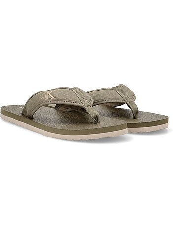 Chanclas Sandalias Playa Dedo Hombre Suela Plana - Calvin Klein