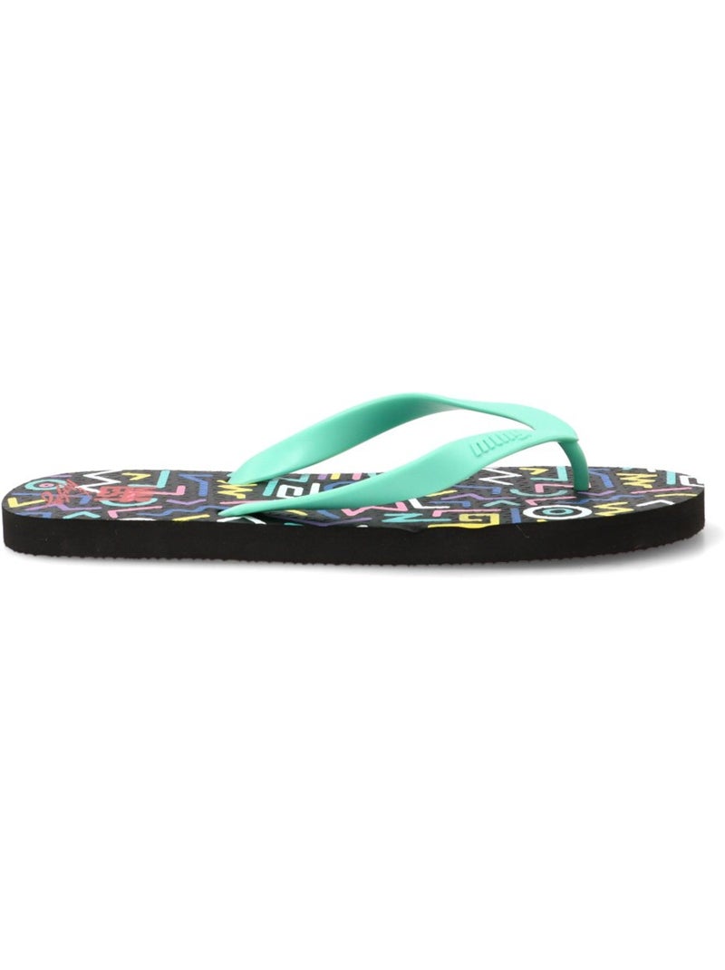 Chanclas Sandalias Playa Dedo Hombre Suela Plana - Mustang Verde - Kiabi