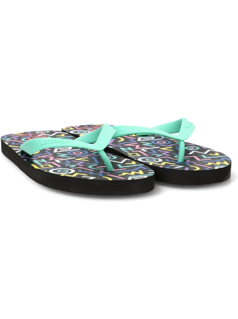 Chanclas Sandalias Playa Dedo Hombre Suela Plana - Mustang Verde - Kiabi