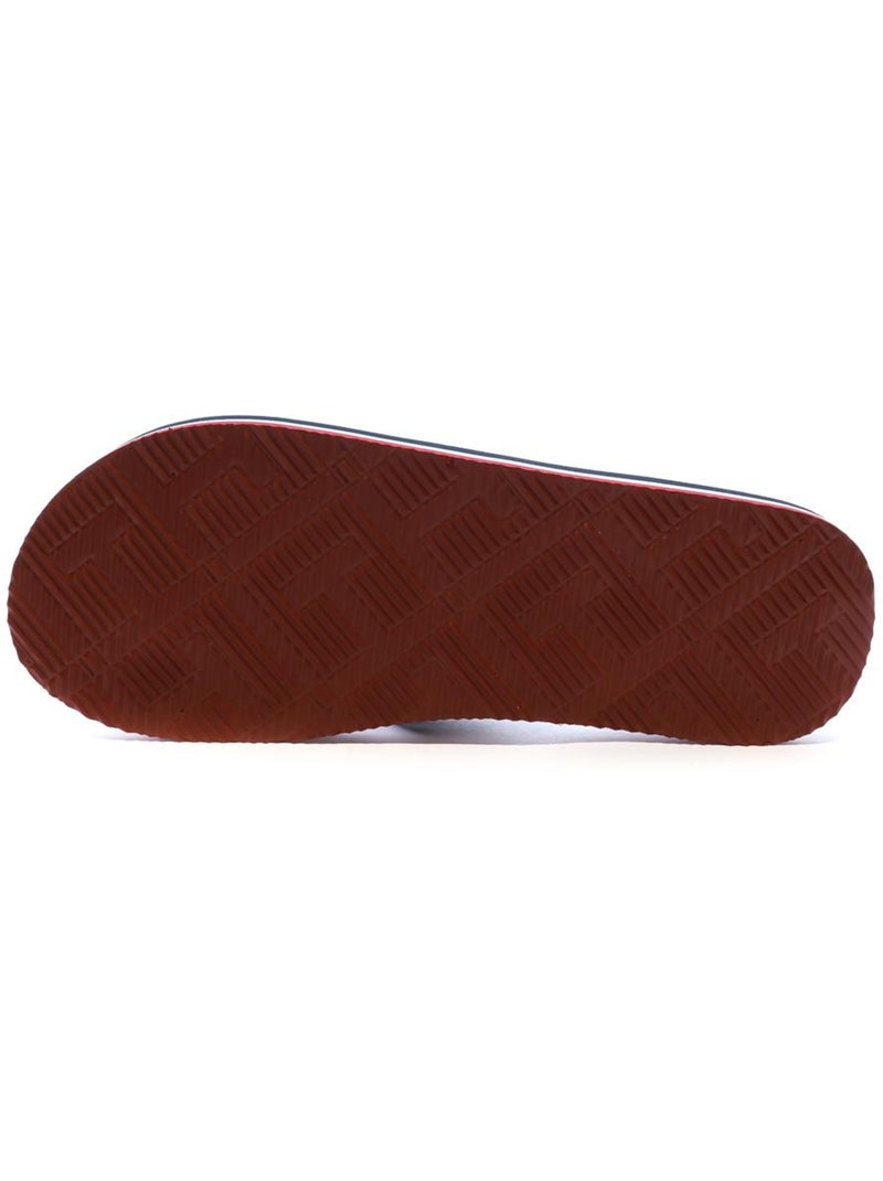 Chanclas Sandalias Playa Dedo Hombre Suela Plana - Tommy Hilfiger Azul marino - Kiabi