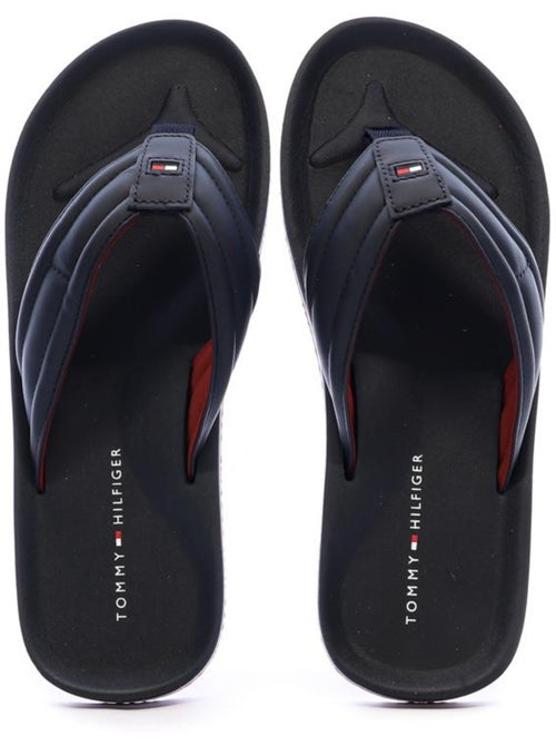 Chanclas Sandalias Playa Dedo Hombre Suela Plana - Tommy Hilfiger - Kiabi Chanclas Sandalias Playa Dedo Hombre Suela Plana - Tommy Hilfiger - Kiabi