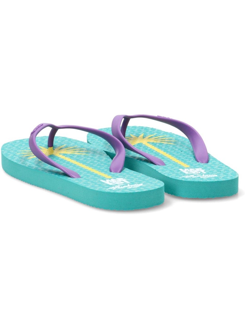 Chanclas Sandalias Playa Dedo Mujer Suela Plana - Mustang Malva lila - Kiabi