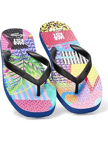 Chanclas Sandalias Playa Dedo Mujer Suela Plana - Mustang