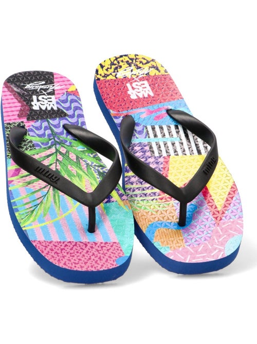 Chanclas Sandalias Playa Dedo Mujer Suela Plana - Mustang - Kiabi