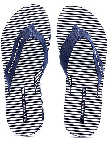 Chanclas Sandalias Playa Dedo Mujer Suela Plana - Tommy Hilfiger