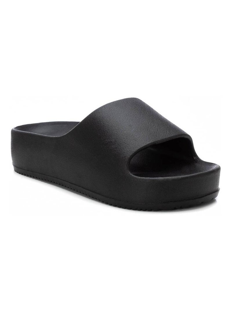 Chanclas Sandalias Playa Pala Mujer Suela Doble - Xti Negro - Kiabi