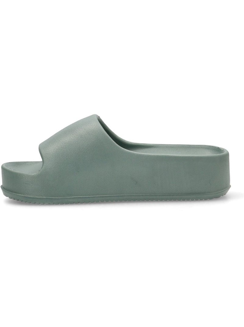 Chanclas Sandalias Playa Pala Mujer Suela Doble - Xti Verde - Kiabi