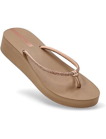 Chanclas Sandalias Playa Sandalia Playa Mujer Cuña Media - Etika