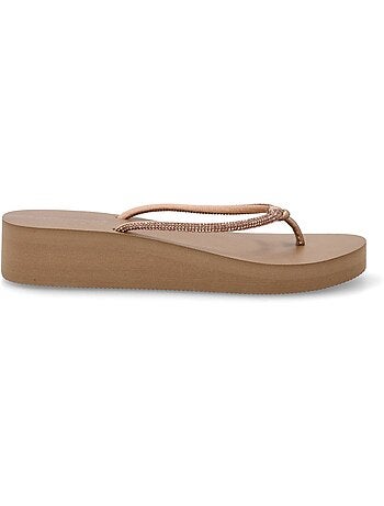 Chanclas Sandalias Playa Sandalia Playa Mujer Cuña Media - Etika