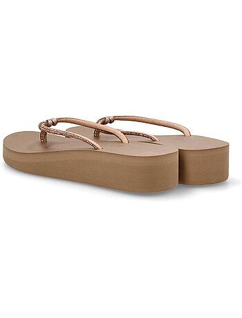 Chanclas Sandalias Playa Sandalia Playa Mujer Cuña Media - Etika