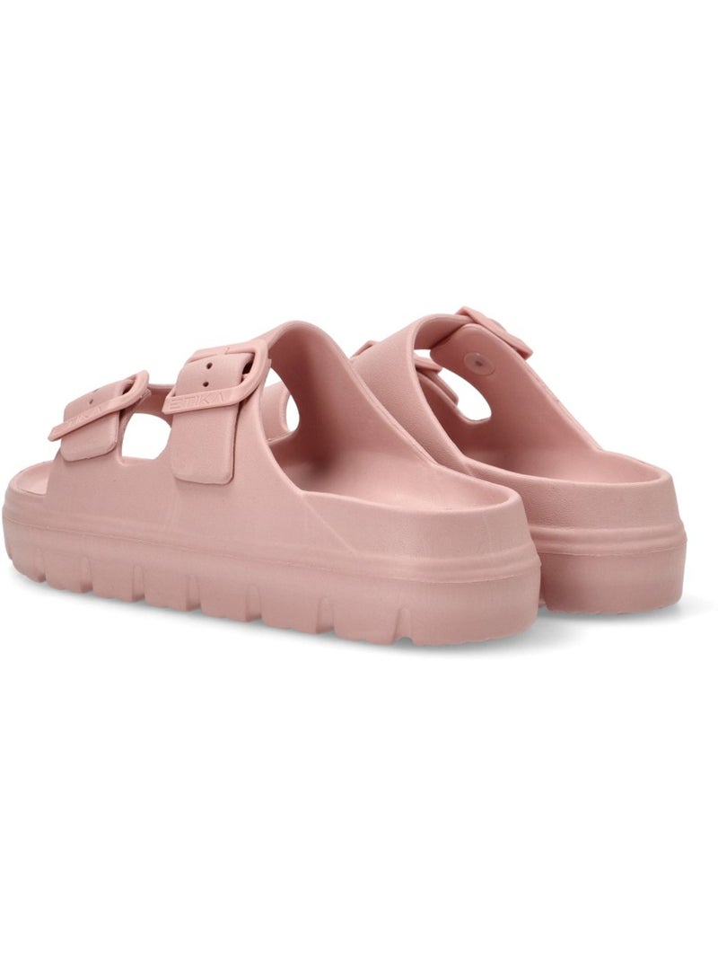 Chanclas Sandalias Playa Sandalia Playa Mujer Suela Doble - Etika Rosa - Kiabi