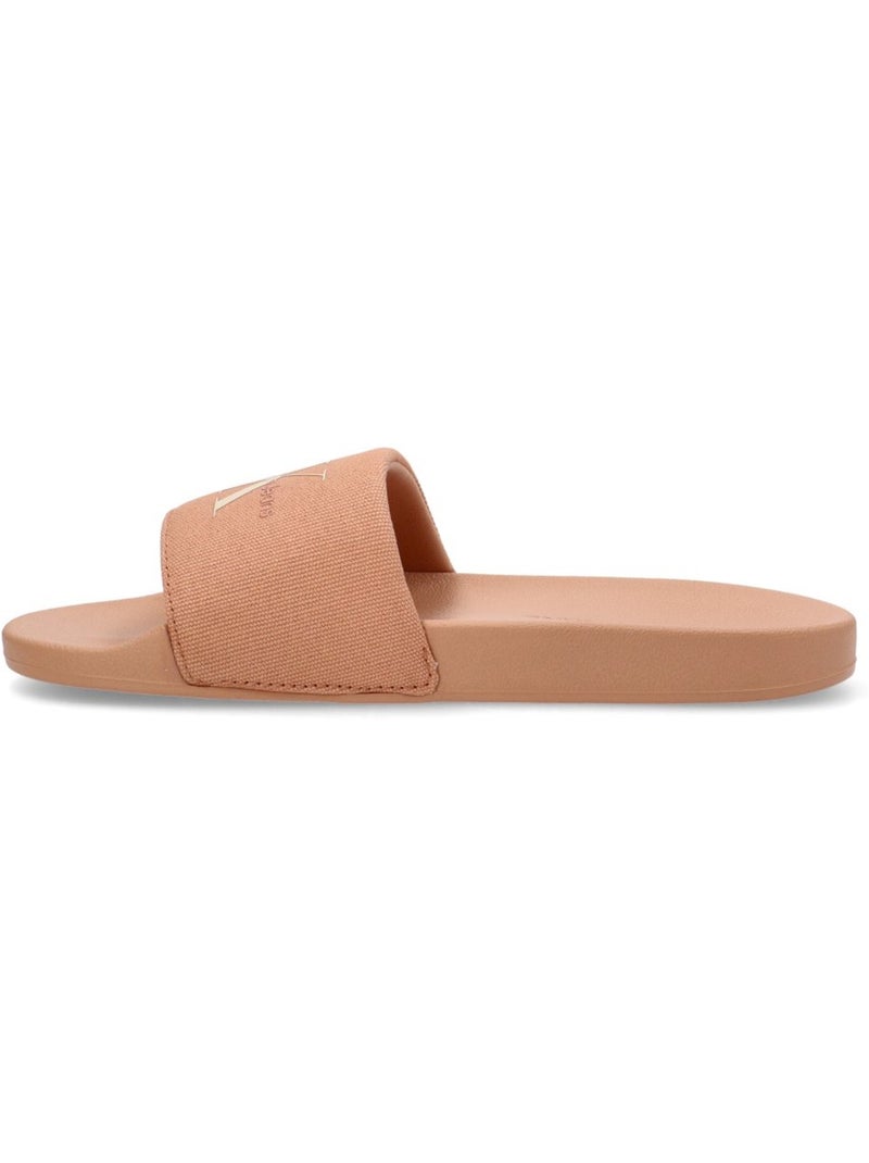 Chanclas Sandalias Playa Sandalia Playa Mujer Suela Plana - Calvin Klein Coral - Kiabi