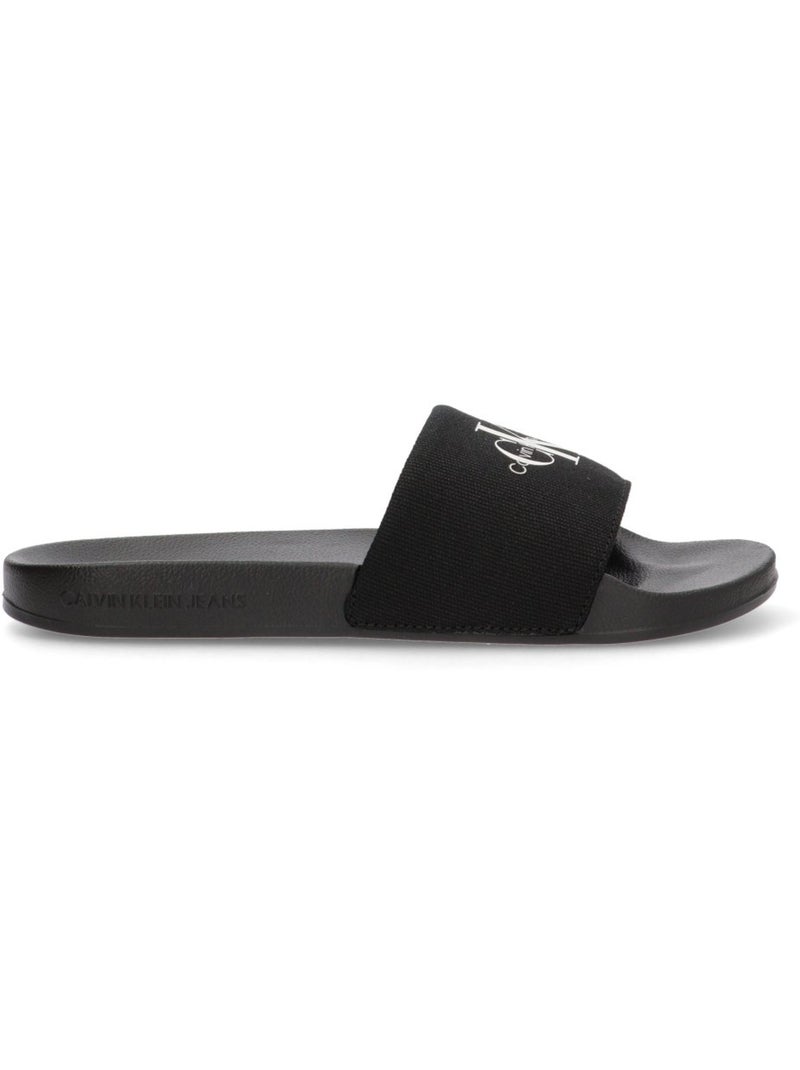 Chanclas Sandalias Playa Sandalia Playa Mujer Suela Plana - Calvin Klein Negro - Kiabi