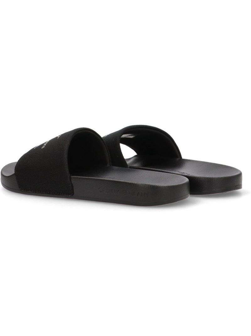 Chanclas Sandalias Playa Sandalia Playa Mujer Suela Plana - Calvin Klein Negro - Kiabi