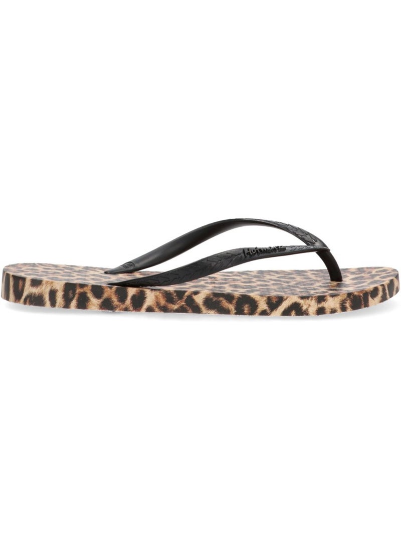 Chanclas Sandalias Playa Sandalia Playa Mujer Suela Plana - Etika Negro - Kiabi