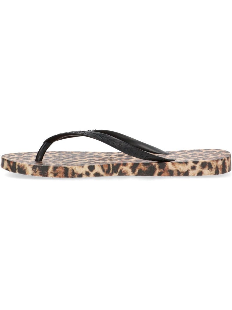 Chanclas Sandalias Playa Sandalia Playa Mujer Suela Plana - Etika Negro - Kiabi