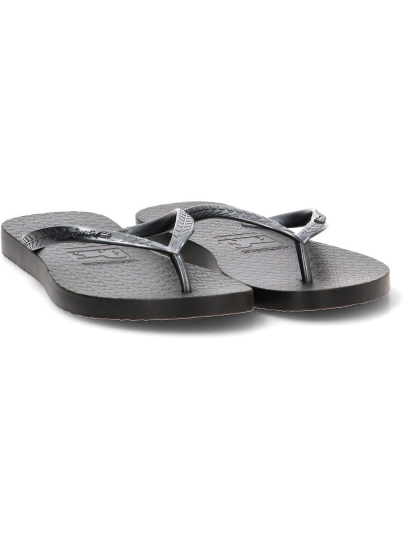 Chanclas Sandalias Playa Sandalia Playa Mujer Suela Plana - Etika Negro - Kiabi