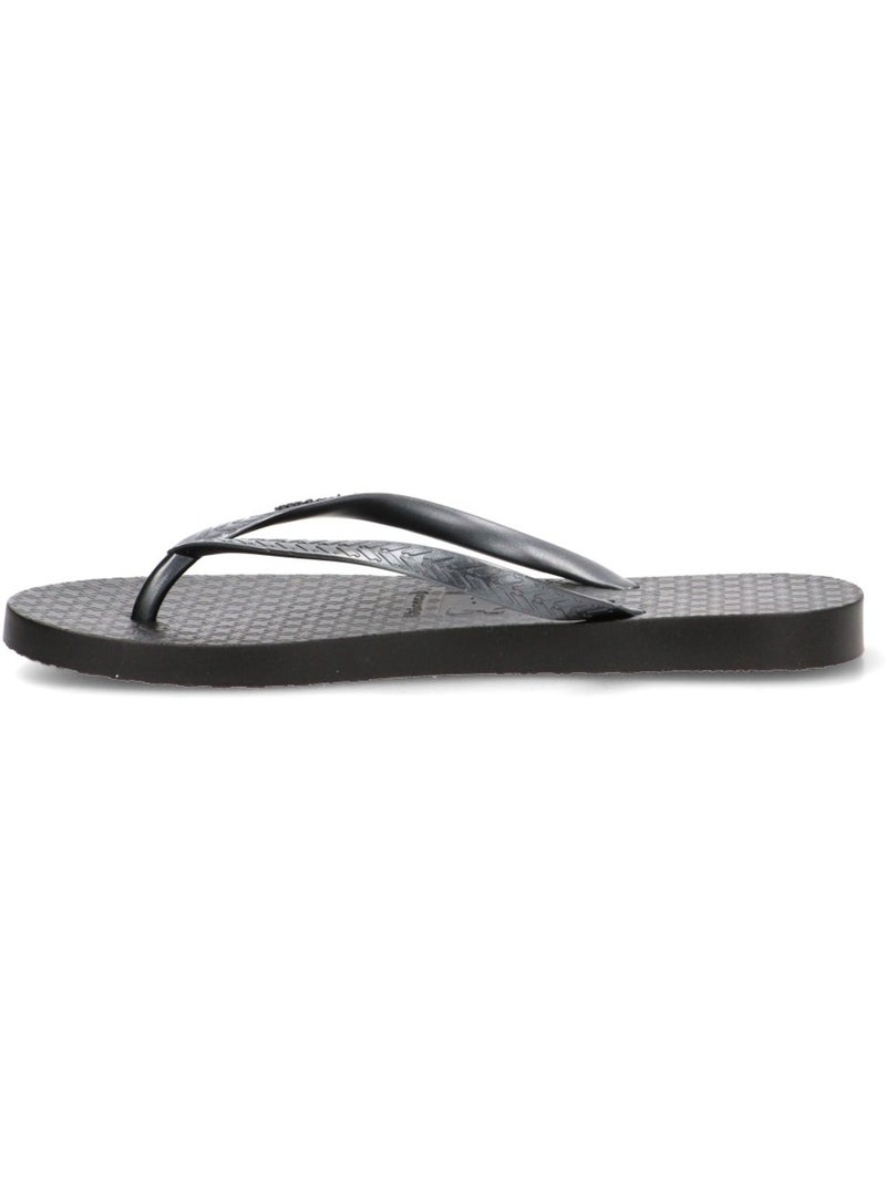Chanclas Sandalias Playa Sandalia Playa Mujer Suela Plana - Etika Negro - Kiabi