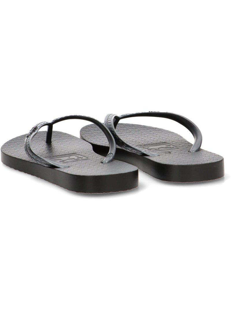 Chanclas Sandalias Playa Sandalia Playa Mujer Suela Plana - Etika Negro - Kiabi