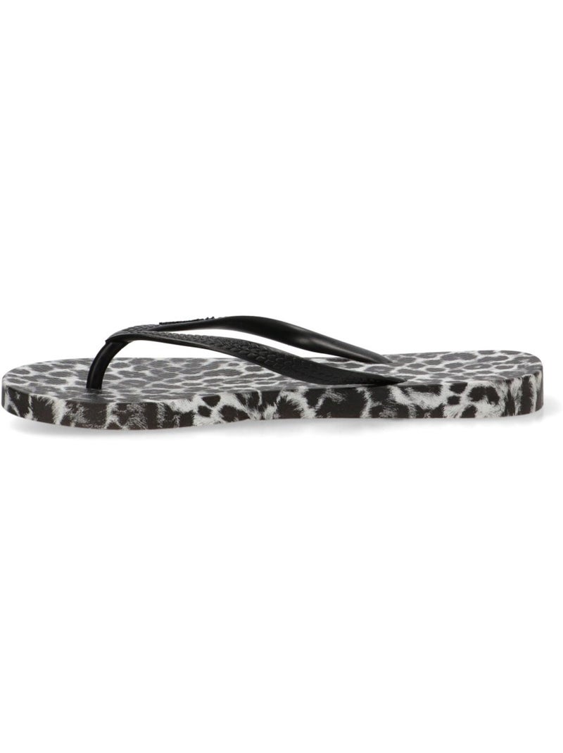 Chanclas Sandalias Playa Sandalia Playa Mujer Suela Plana - Etika Negro - Kiabi