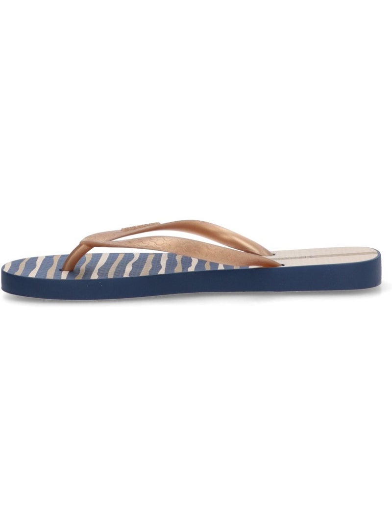 Chanclas Sandalias Playa Sandalia Playa Mujer Suela Plana - Ipanema Azul - Kiabi