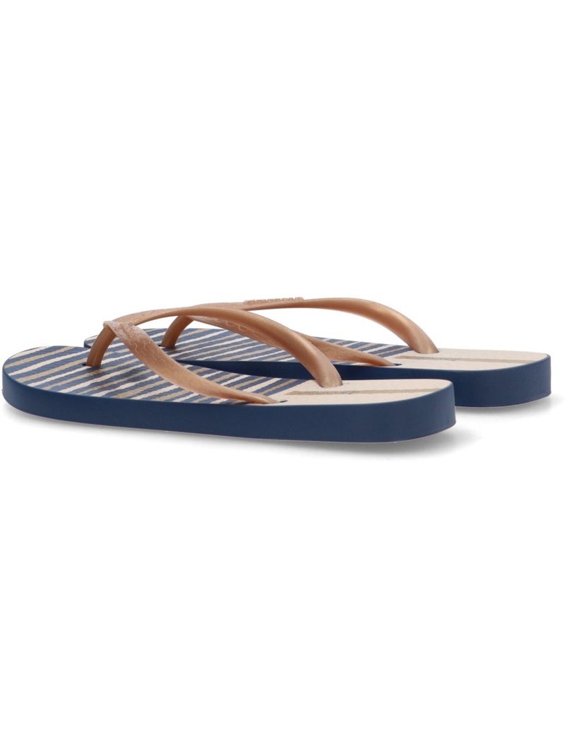 Chanclas Sandalias Playa Sandalia Playa Mujer Suela Plana - Ipanema Azul - Kiabi