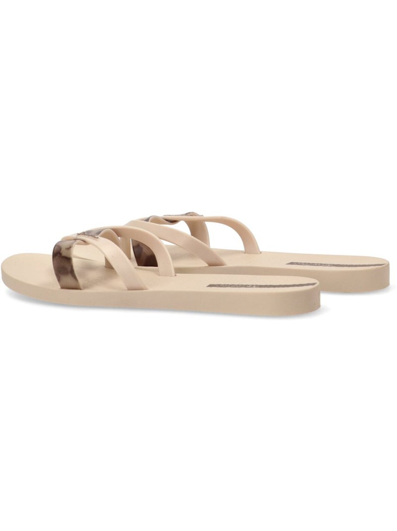 Chanclas Sandalias Playa Sandalia Playa Mujer Suela Plana - Ipanema Beige - Kiabi