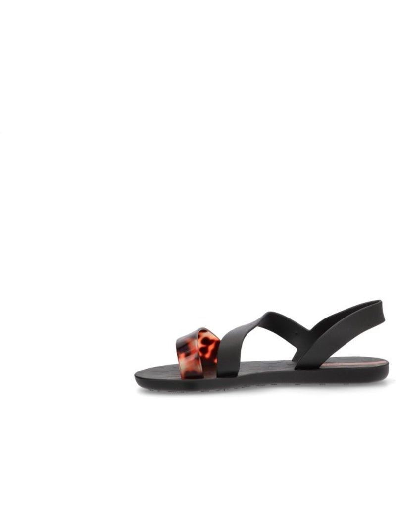 Chanclas Sandalias Playa Sandalia Playa Mujer Suela Plana - Ipanema Negro - Kiabi