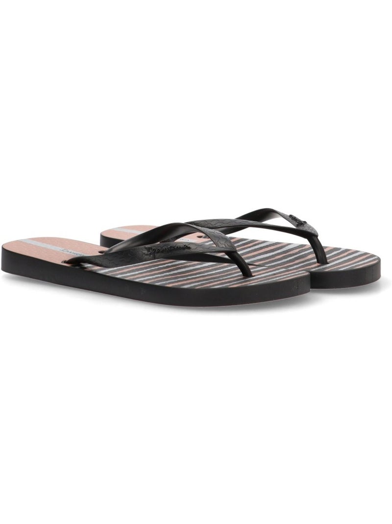 Chanclas Sandalias Playa Sandalia Playa Mujer Suela Plana - Ipanema Negro - Kiabi
