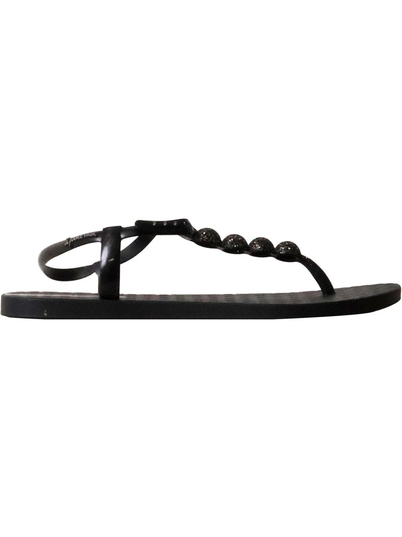 Chanclas Sandalias Playa Sandalia Playa Mujer Suela Plana - Ipanema Negro - Kiabi