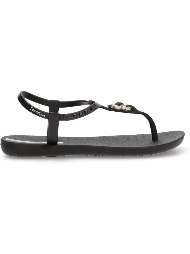 Chanclas Sandalias Playa Sandalia Playa Mujer Suela Plana - Ipanema Negro - Kiabi