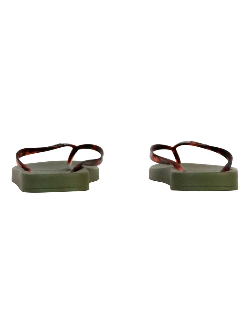 Chanclas Sandalias Playa Sandalia Playa Mujer Suela Plana - Ipanema Verde - Kiabi