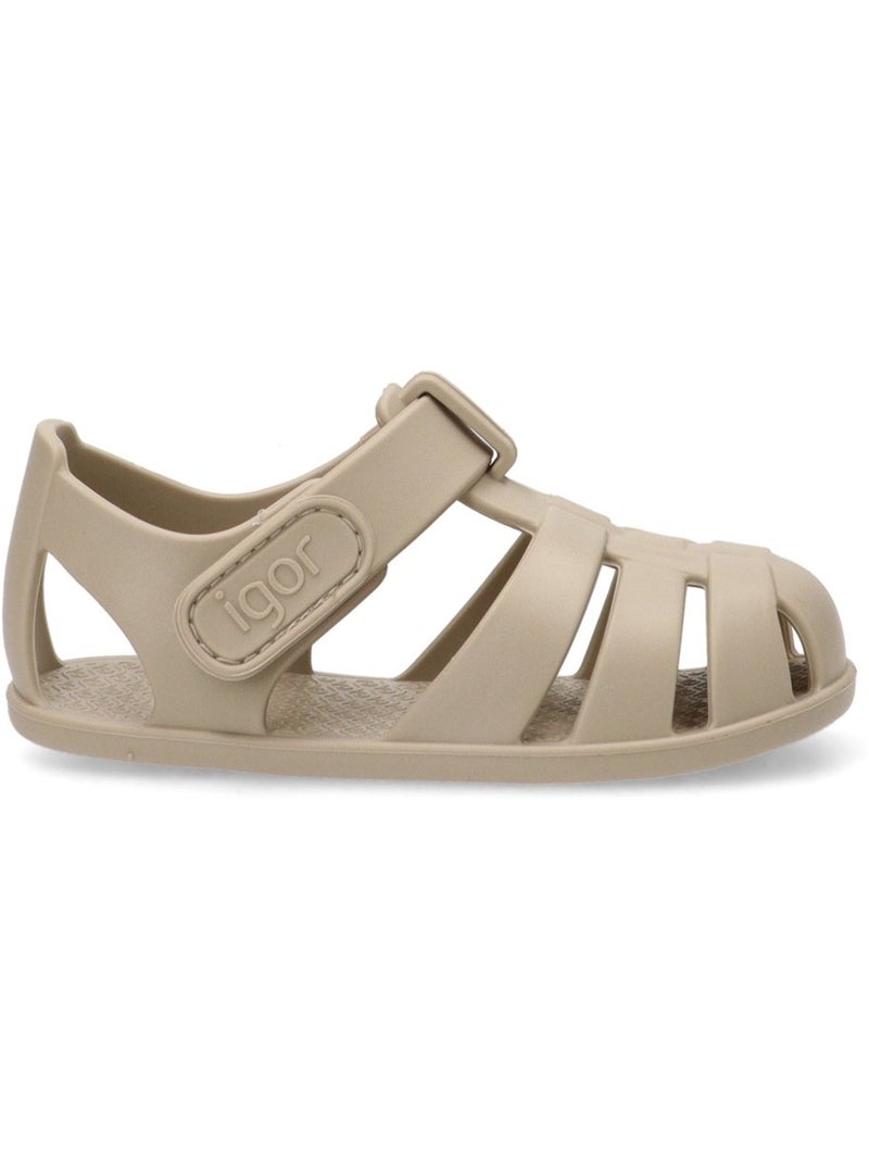 Chanclas Sandalias Playa Sandalia Playa Niña Suela Plana - Igor Beige - Kiabi