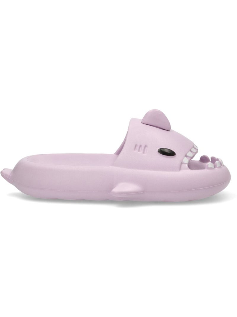 Chanclas Sandalias Playa Zueco Playa Mujer Suela Plana - Jomix Malva lila - Kiabi