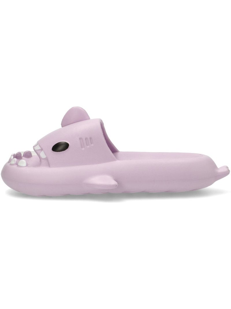 Chanclas Sandalias Playa Zueco Playa Mujer Suela Plana - Jomix Malva lila - Kiabi