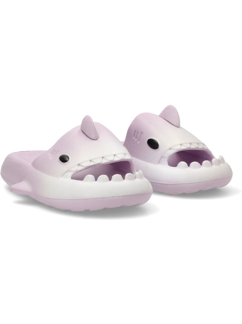 Chanclas Sandalias Playa Zueco Playa Mujer Suela Plana - Jomix Malva lila - Kiabi