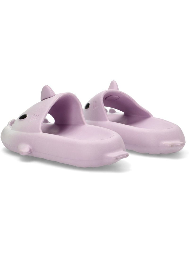 Chanclas Sandalias Playa Zueco Playa Mujer Suela Plana - Jomix Malva lila - Kiabi