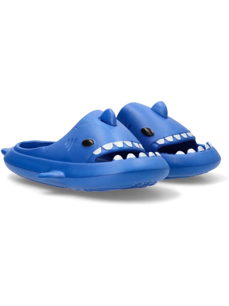 Chanclas sandalias playa zueco playa niño suela plana - jomix Azul marino - Kiabi