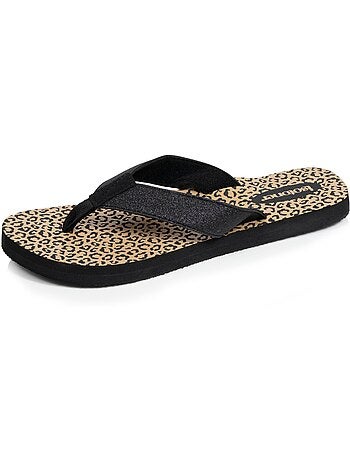 Chanclas Suela cómoda y ligera, Sandalias de playa, Sandalias de piscina Isotoner