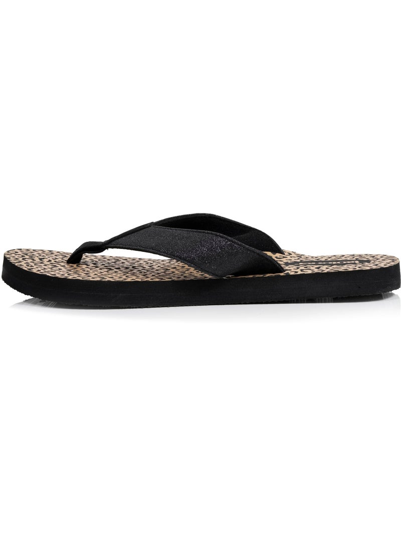 Chanclas Suela cómoda y ligera, Sandalias de playa, Sandalias de piscina  Isotoner Negro Marrón - Kiabi