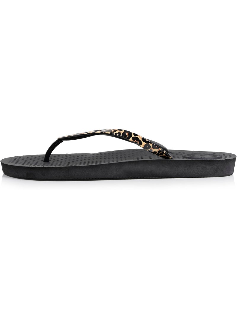 Chanclas Suela cómoda y ligera, Sandalias de playa, Sandalias de piscina  Isotoner Negro Marrón - Kiabi